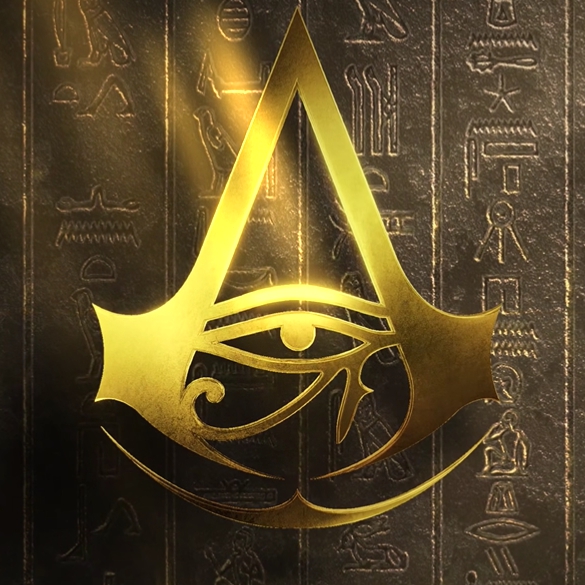Assassin's Creed Origins logo Wallpaper Engine